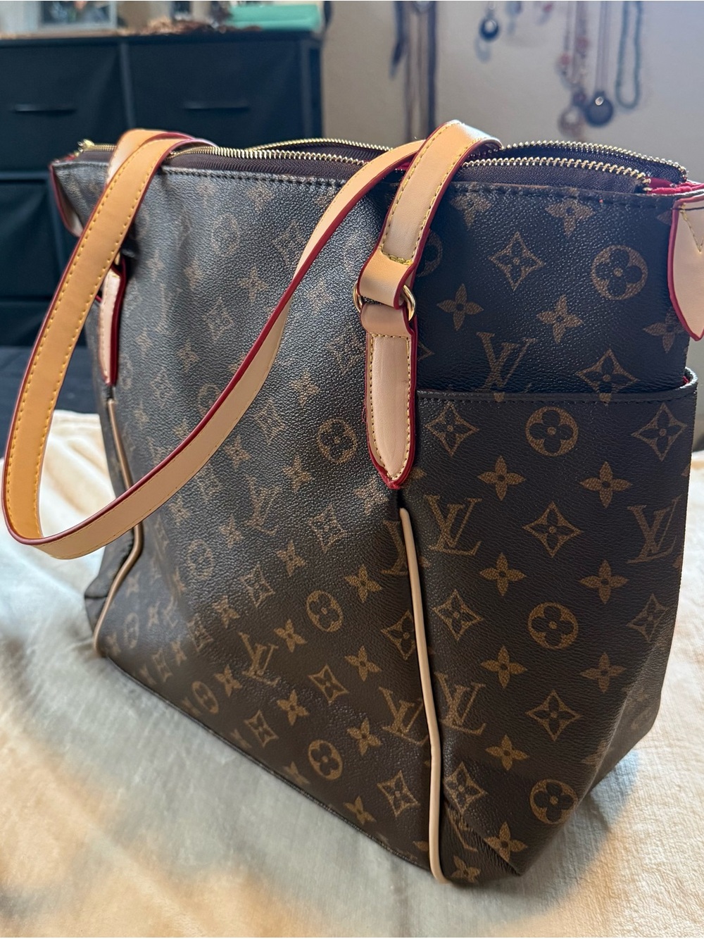 ❤️NEW Inspired Monogram Canvas Totally MM Tote - Picture 12 of 13